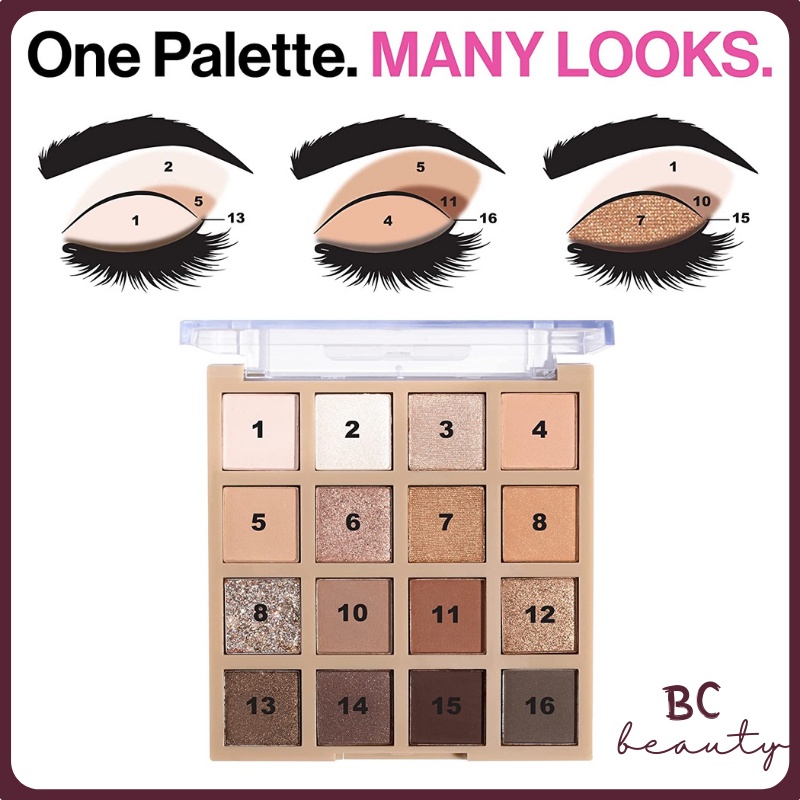 Bảng Phấn Mắt 16 Ô Wet N Wild Always Naked Palette | Đa Dạng Màu Sắc, Bền Màu, Độ Lên Màu Cực Chuẩn