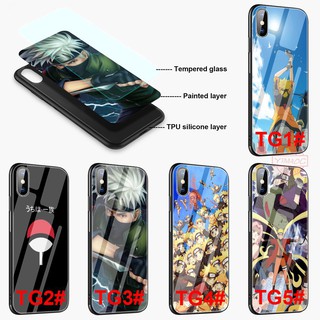 💖TOP💖 Ốp điện thoại mặt gương hình naruto sasuke uchiha cho iphone 6 6s 7 plus 8 plus xr x xs max - A867