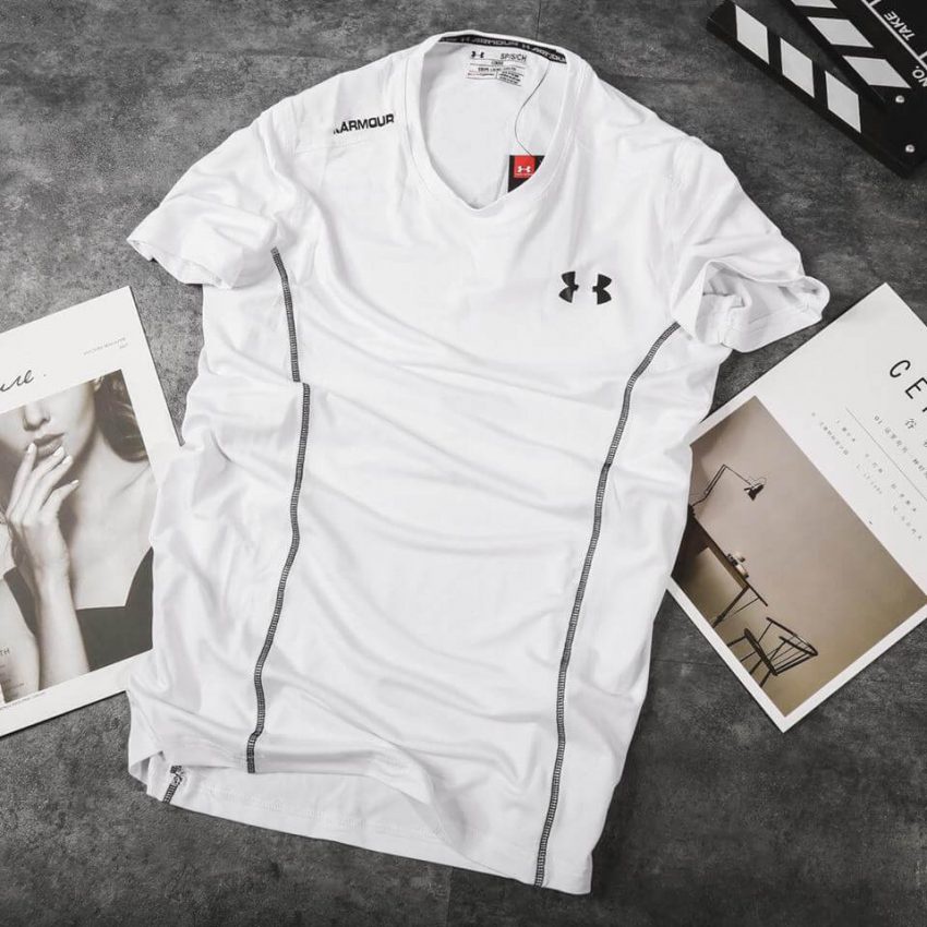 Áo Cổ tròn Vải thun lạnh thoáng mát co giãn chuẩn form Thể Thao Tập gym | BigBuy360 - bigbuy360.vn