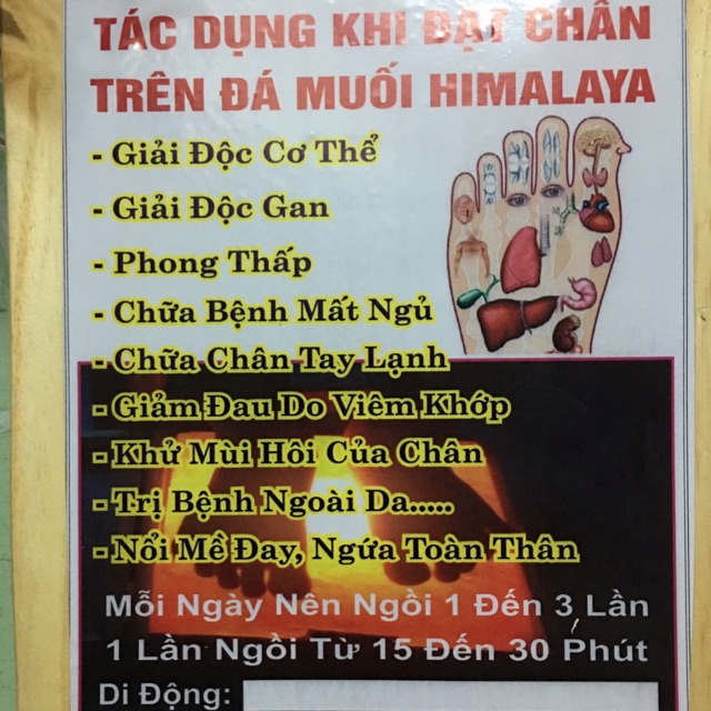 Bán đá muối Himalaya