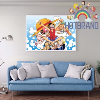 Bộ Tranh Đính Đá 5d Tự Làm Hình One Piece Độc Đáo