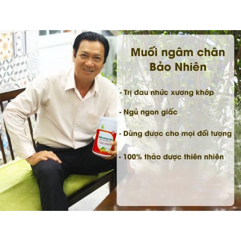 Bảo nhiên - Muối ngâm chân, giảm đau nhức, khử mùi hôi