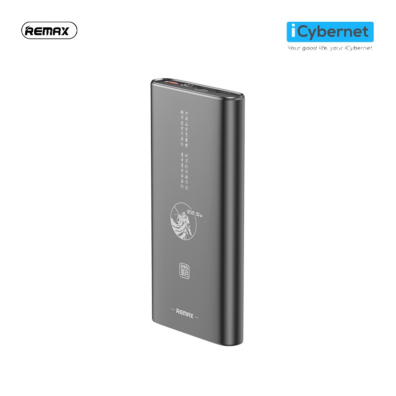 [Hàng chính hãng] Sạc dự phòng sạc nhanh chuẩn kép QC+PD 22.5W 20000mAh Remax RPP-263