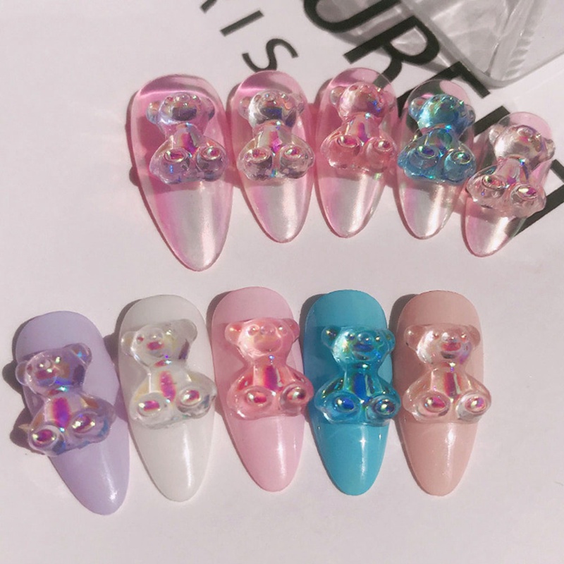 [Hàng mới về] Phụ kiện trang trí móng tay gel 3D thời trang