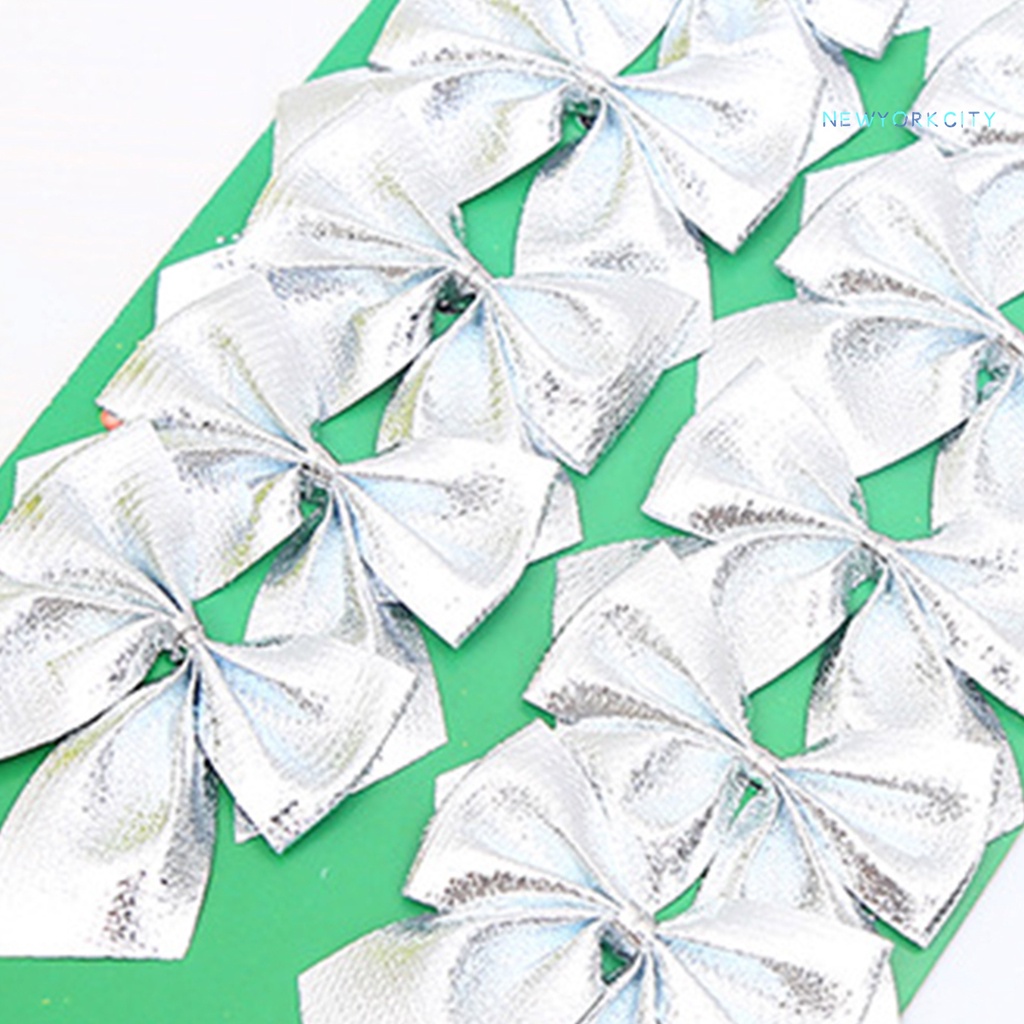 12 Nơ Bướm Vải Không Dệt Thân Thiện Với Môi Trường Trang Trí Giáng Sinh