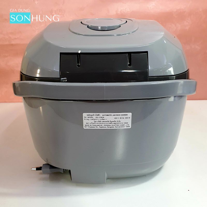 Nồi cơm điện tử SHARP THÁI LAN COM18 Dung tích 1.8 lít