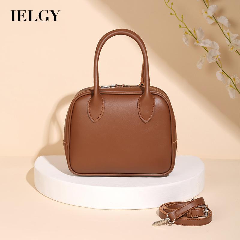 Túi đeo chéo màu trơn đơn giản thời trang Hàn Quốc cho nữ