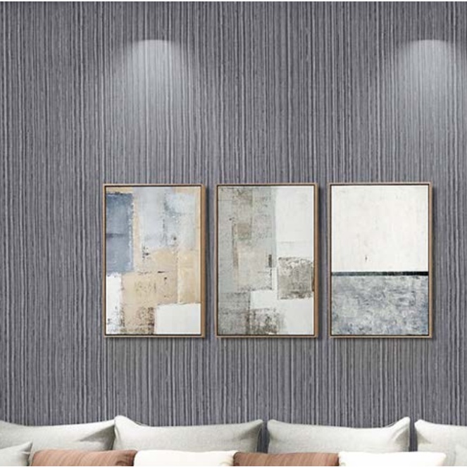 Decal dán tường GÂN XÁM ĐẬM khổ 60CM (giá 1m dài)