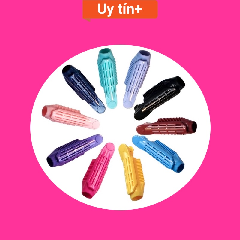 [8 màu sẫm] Kẹp làm phồng chân tóc, lô cuốn phồng tóc 2 bên giá siêu tốt sale KepTocMot LC7-24