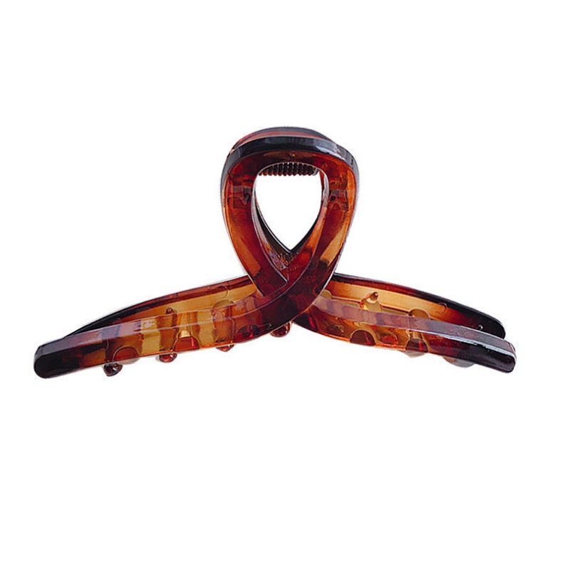 Kẹp Tóc Càng Cua Kiểu Đuôi Cá Nhiều Màu Sắc Phong Cách Retro Hàn Quốc Dành Cho Nữ