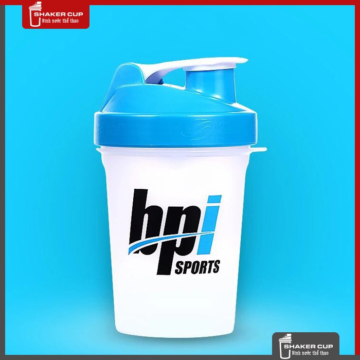 Bình lắc tập gym bình nước thể thao shake bottle BPI