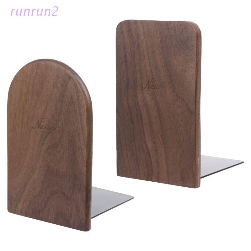 Giá đỡ sách để bàn bằng gỗ óc chó sắp xếp gọn gàng cho nhà ở/văn phòng