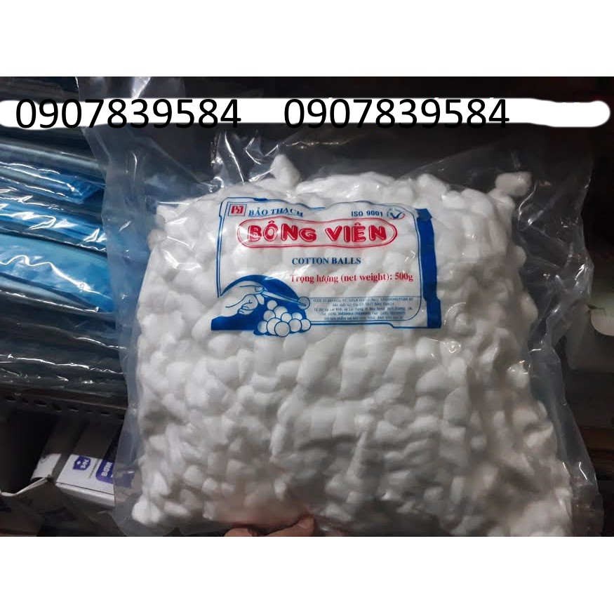 BÔNG GÒN VIÊN BẢO THẠCH TIỆT TRÙNG GÓI 50GR/500GR/1KG