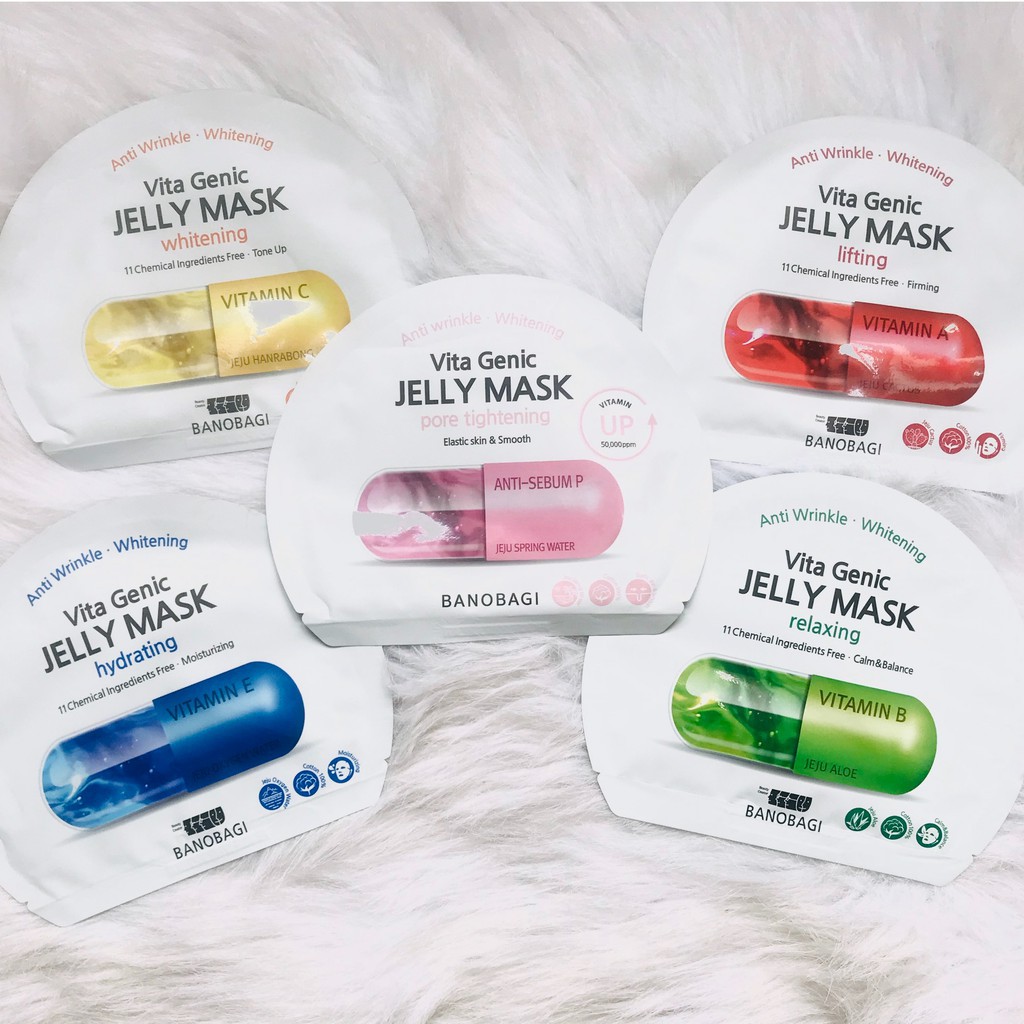 Mặt Nạ Dưỡng Da bổ sung vitamin VITA GENIC JELLY MASK ( Đủ Dòng )