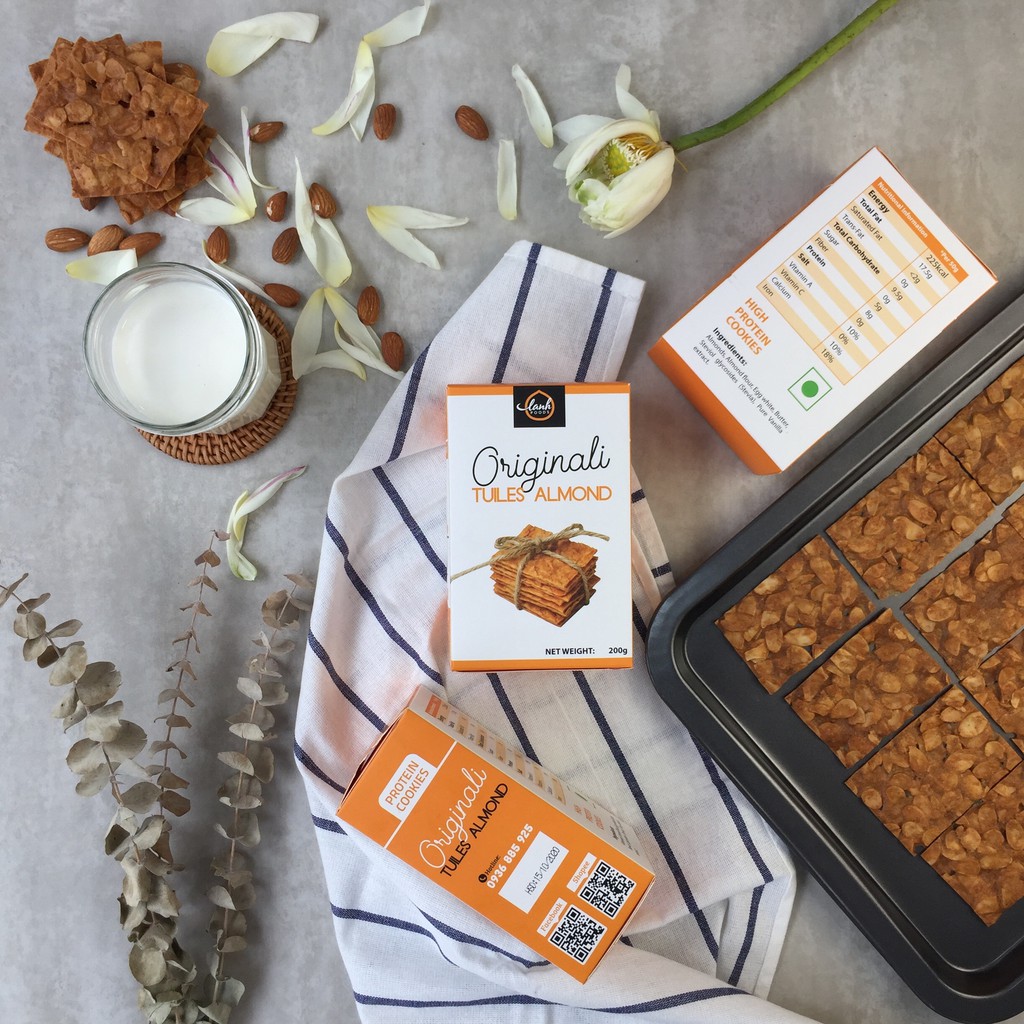 ⚡Deal sốc⚡Combo 3 bánh hạnh nhân Lanhfoods siêu tiết kiệm cho thực đơn giảm cân mỗi ngày | BigBuy360 - bigbuy360.vn