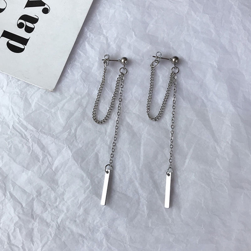 Hoa Tai Dáng Dài Thiết Kế Cá Tính Phong Cách Punk