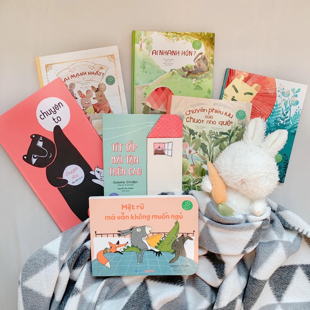 Sách - Bộ Dỗ bé ngủ ngoan - Dành cho bé 0-4 tuổi - Crabit Kidbooks