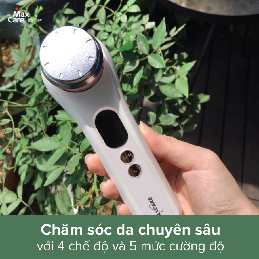 Máy đẩy tinh chất ION nóng lạnh Maxcare Max888PRO phiên bản cao cấp 2021, thương hiệu Nhật Bản, chăm sóc trẻ hóa làn da | BigBuy360 - bigbuy360.vn