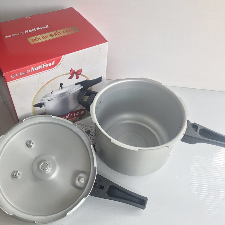 Nồi áp suất cơ GreenCook GCYL2206 6 lít (Sản phẩm khuyến mại từ sữa Nutifood)