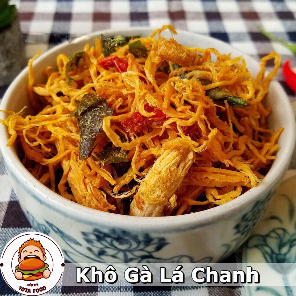 100G KHÔ GÀ LÁ CHANH SIÊU NGON | BigBuy360 - bigbuy360.vn