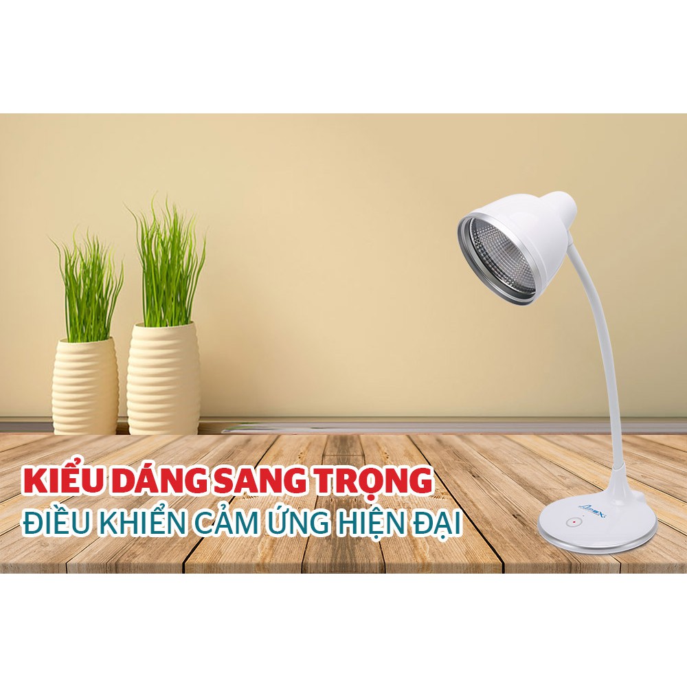 Đèn bàn bóng LED APEX APE-03LED - Bảo hành chính hãng 12 tháng