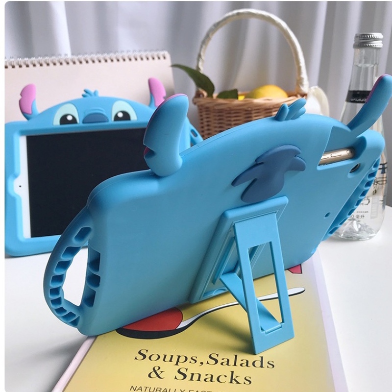 Ốp Máy Tính Bảng Silicon Mềm Chống Rơi Hình Stitch Thời Trang Cho Ipad 2018 Mini1/2/3 Mini4/5 ipad6/Ipad Air2 Pro9.7 ipad6 10.2