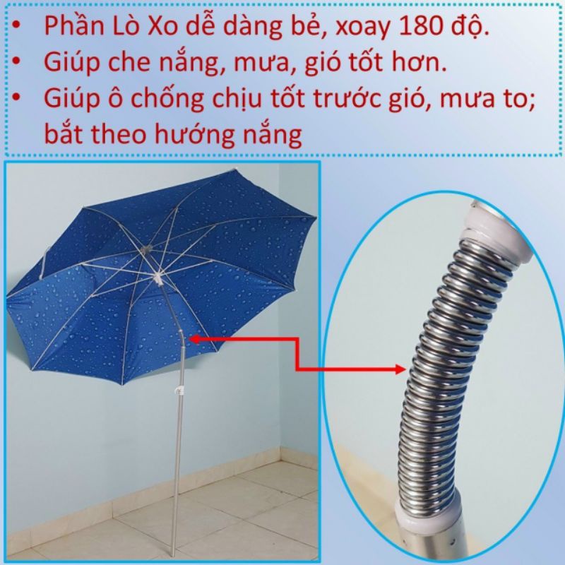 Ô Câu Cá 2m, Ô Hái Chè, Ô Làm Đồng Hàng Loại 1 Size 2m