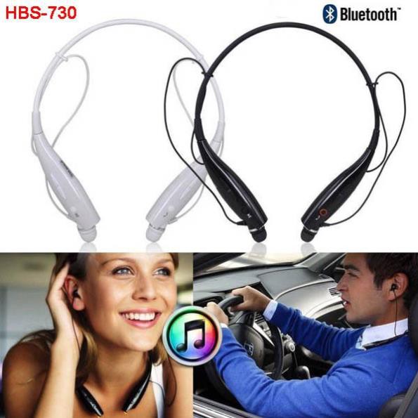 Freeship 50k Tai nghe Bluetooth 4.0 đeo cổ HBS-730 phong cách thể thao -DC1003