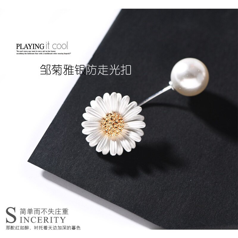 Trâm Cài Áo Hình Hoa Cúc Nhỏ Xinh Đa Năng Chất Lượng Cao