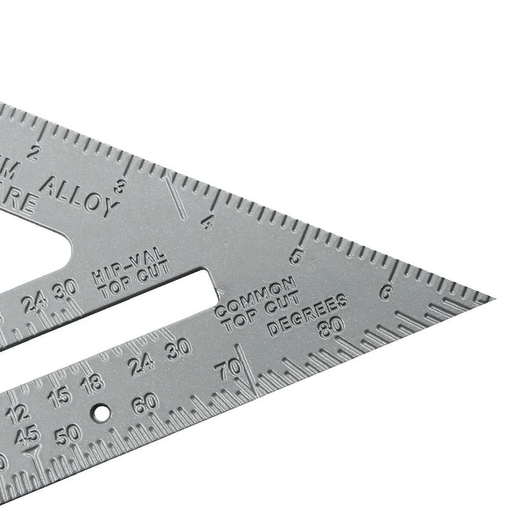 Thước ê ke 7 inch thước đo góc vuông hợp kim nhôm