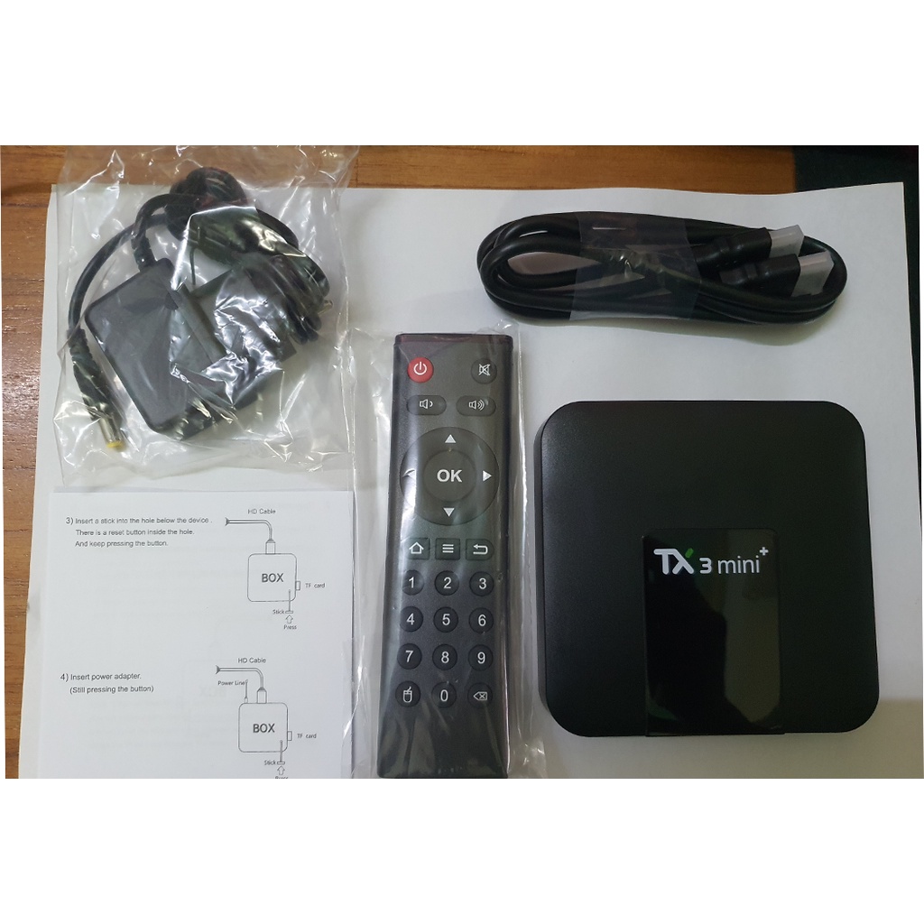 Android TV Box TX3 mini Plus 2022 Dual Wifi Bluetooth - Android 11, Amlogic S905W2 RAM 2G