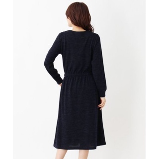 Đầm midi chất len xuất Nhật