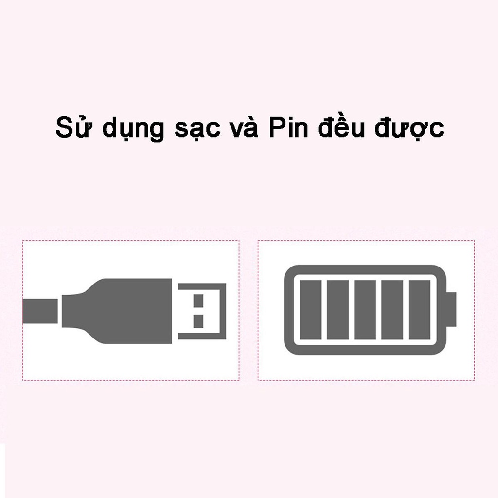 Máy se triệt lông mặt - Công cụ tẩy lông mặt hiện đại dòng cao cấp có thể dùng bằng Pin và sạc pin - SG6650