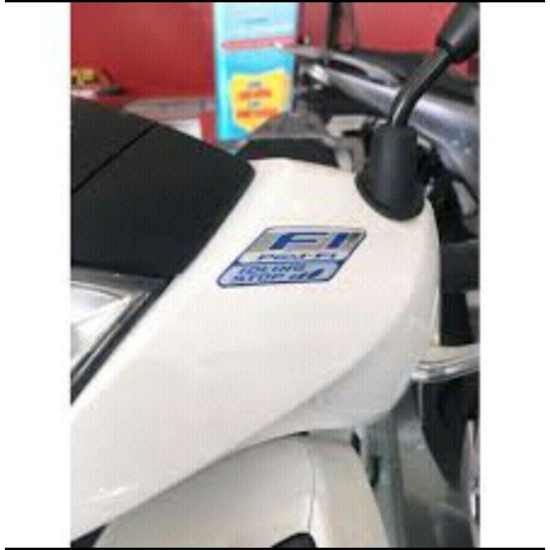 Tem Fi màu xanh chính hãng honda