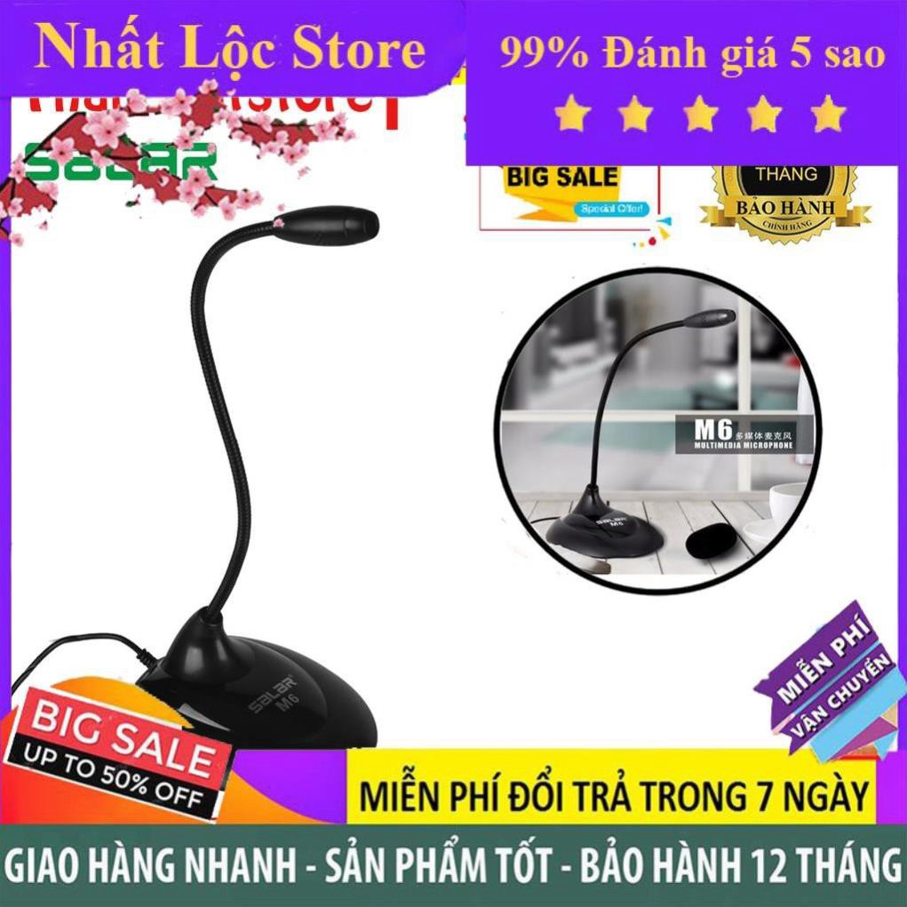 [Mã ELFLASH5 giảm 20K đơn 50K] Mic hát Microphone Sala M6, Micro thu âm trên máy tính SIÊU HOT