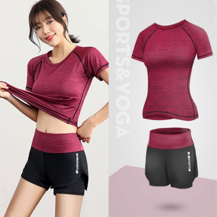 Đồ tập gym nữ, bộ quần áo thể thao tập gym yoga nữ BT-001i