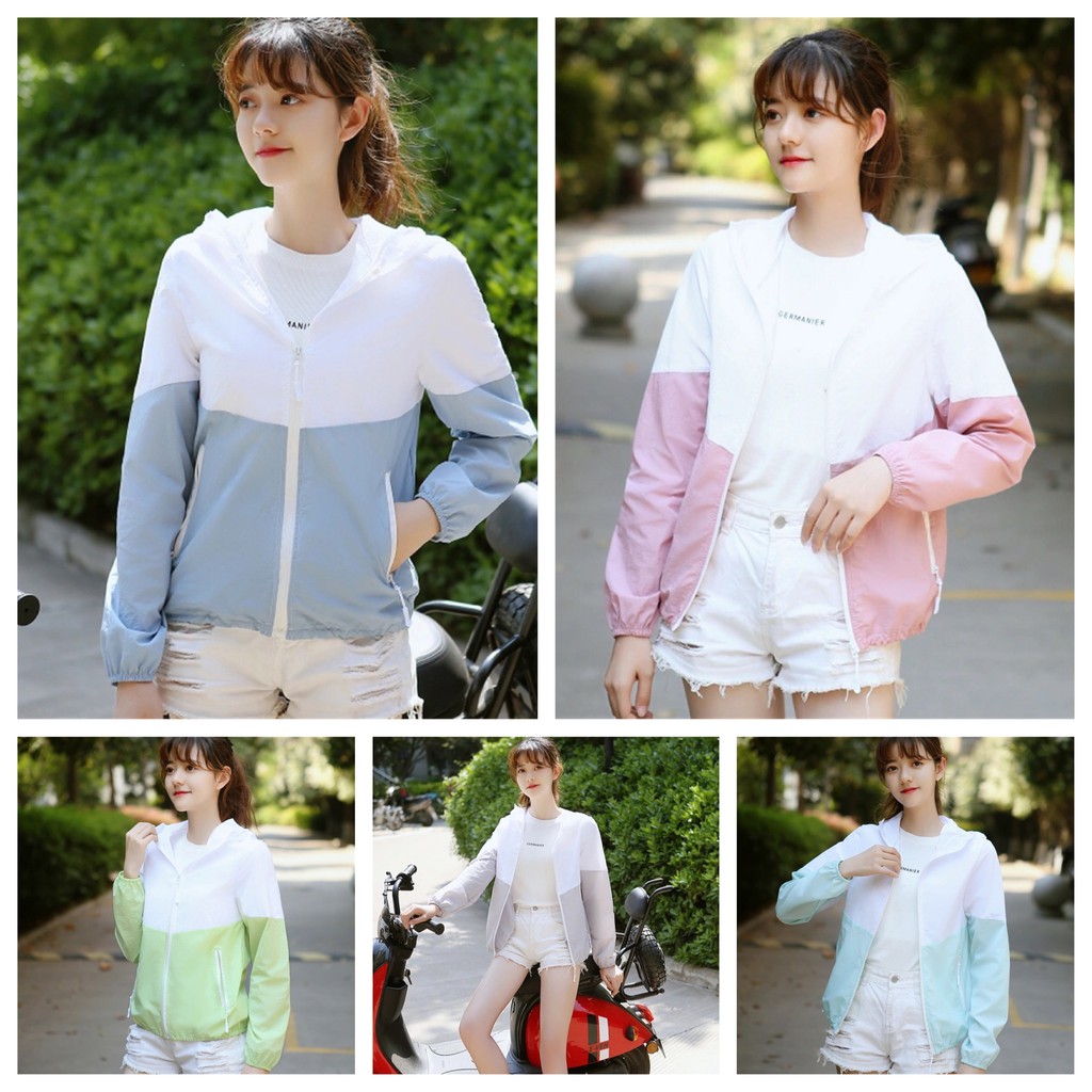 Áo khoác chống nắng siêu mỏng thoáng khí nhanh khô thời trang hè đạp xe/chạy bộ/chơi thể thao