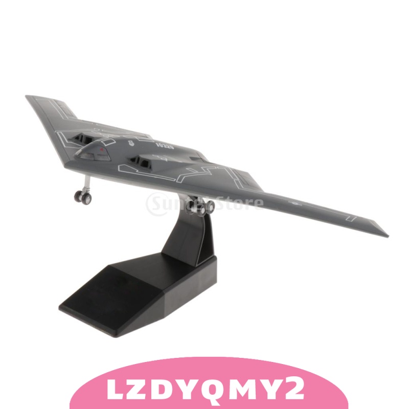 Mô Hình Máy Bay Chiến Đấu B-2 Bằng Kim Loại Có Chân Đứng Tỉ Lệ 1 / 200