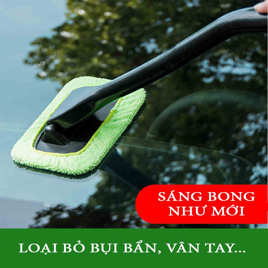 [XẢ KHO] Cây Lau Kính Xe Ô Tô - Chống Xước Kính Xe - Nhỏ Gọn - Tiện Lợi