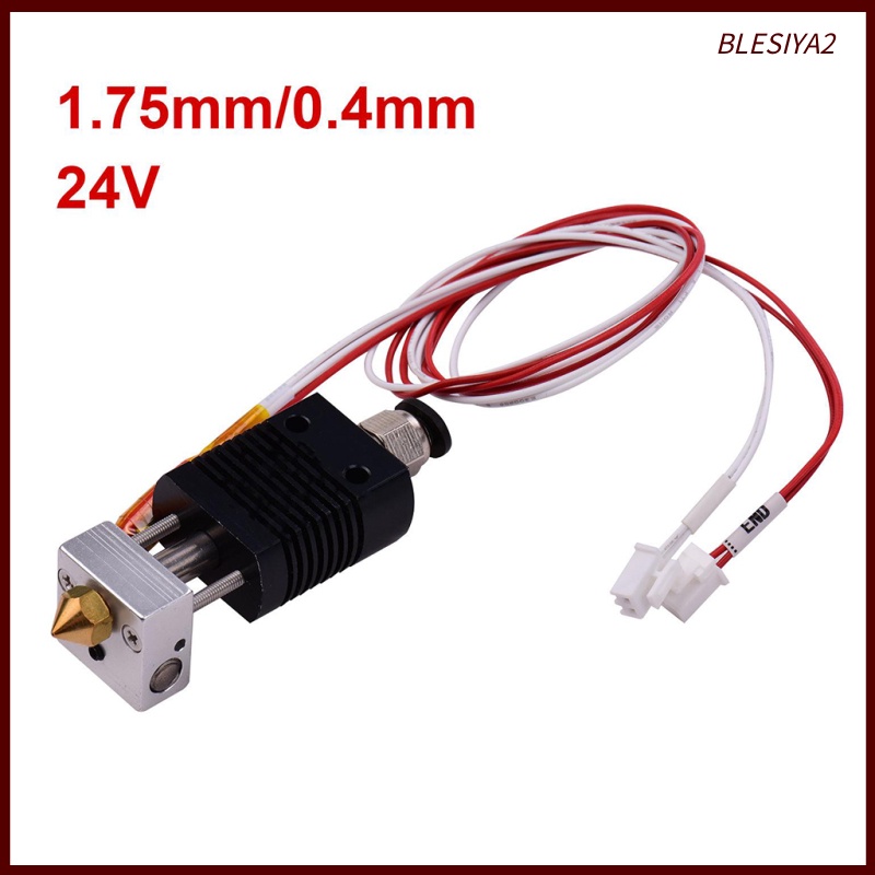 [BLESIYA2] 3D Printer Accessories Hot End Extruder Heater Block Assembly Kit for Anet ET4