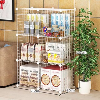 Tủ kệ lưới đa năng siêu tiện ích. 26 nhựa hồng và 12 lưới hồng