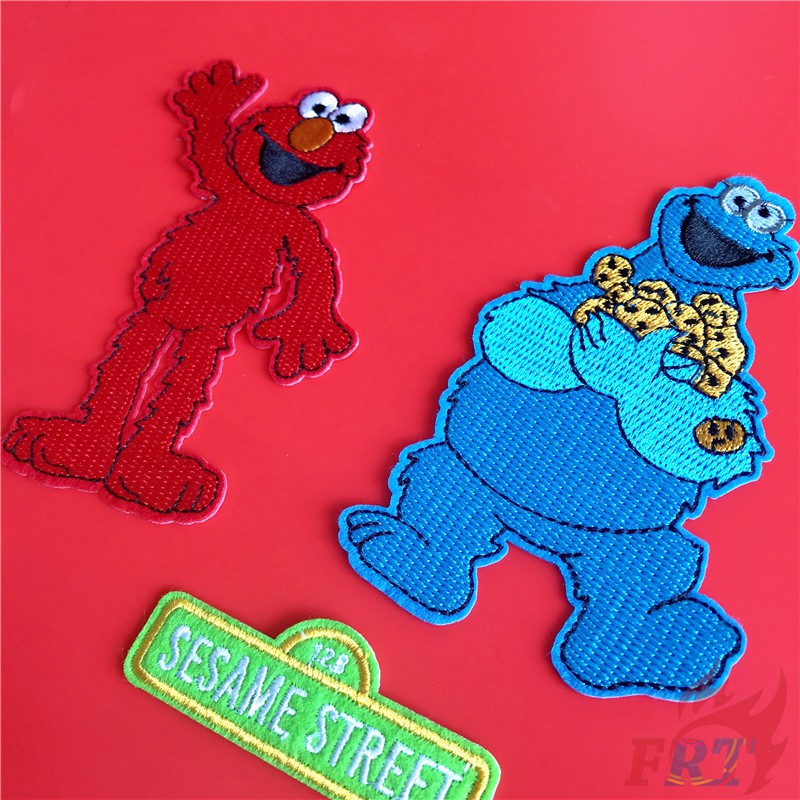 ☸ Sesame Street S-8 Patch ☸ 1Pc Diy Sew on Iron on Patch