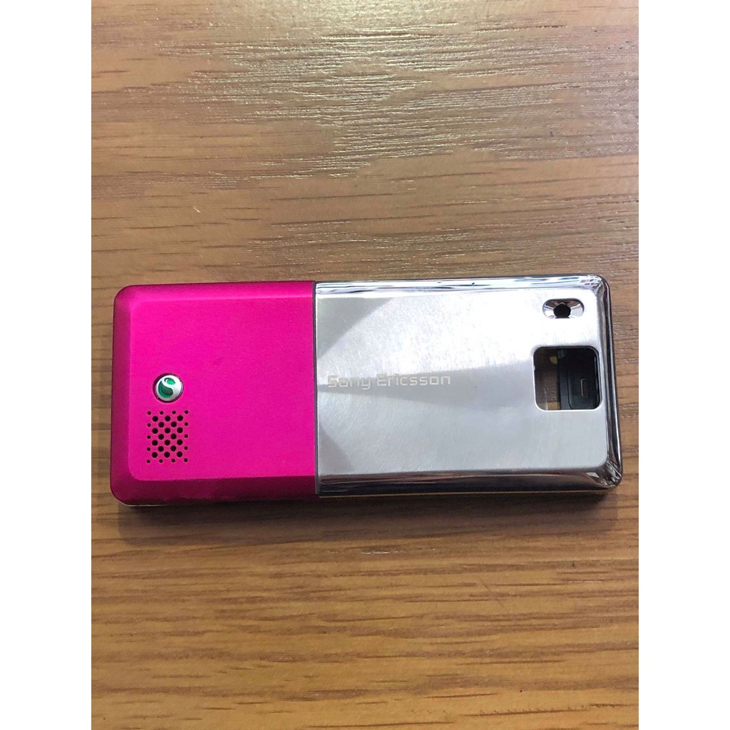 Vỏ điện thoại Sony Ericsson T650 (có sườn không phím) hồng