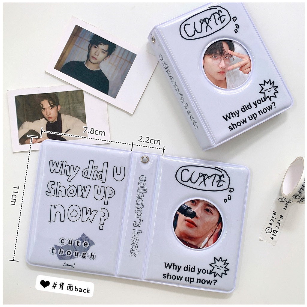 Album Ảnh Polaroid Mini 3 Inch Thiết Kế Đơn Giản Phong Cách Hàn Quốc