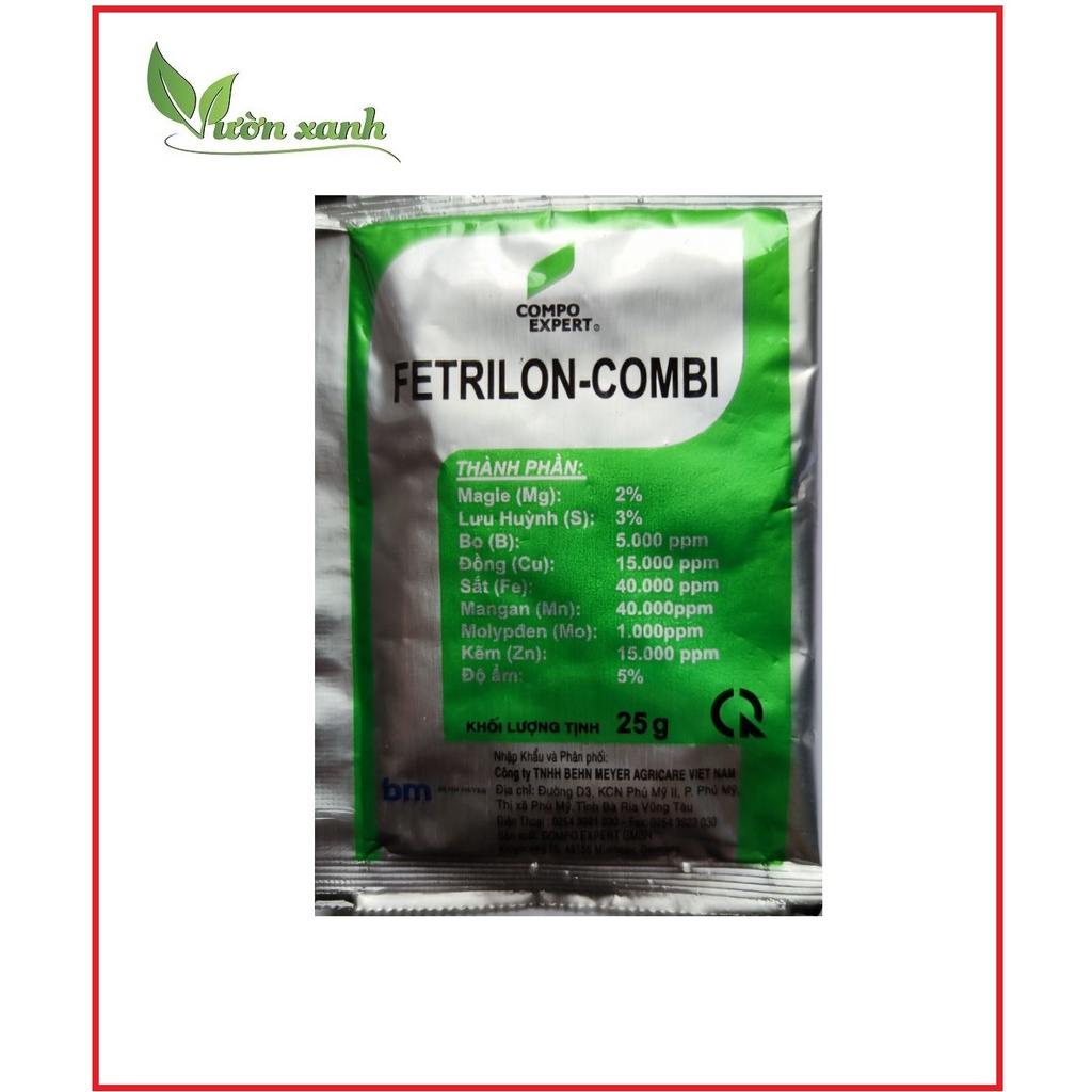( HOT ) Phân bón lá trung vi lượng FETRILON-COMBI (25g) - (Nhập khẩu Đức)