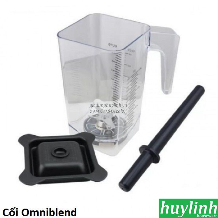 [Mã ELHAMS5 giảm 6% đơn 300K] Cối máy xay công nghiệp Omniblend TM-800A - TM-767A