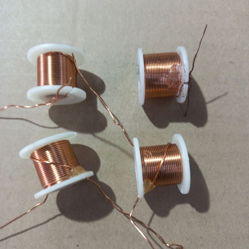 Cuộn dây đồng lọc Mid  tháo từ loa 101 ra giá 1 cuộn 28k