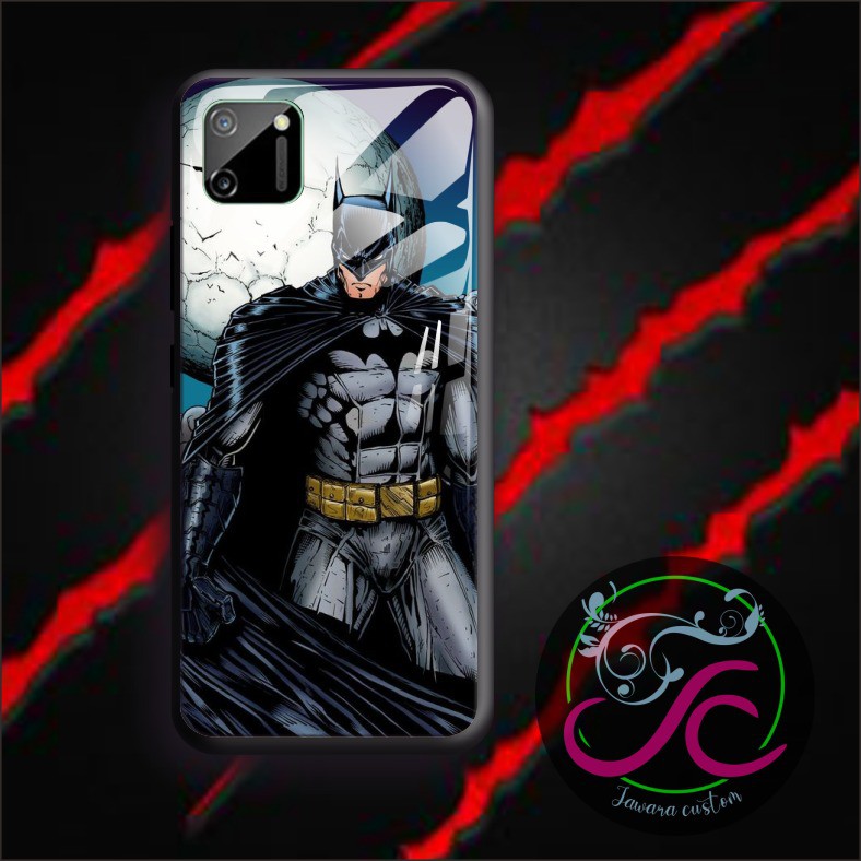 Ốp Điện Thoại Mặt Kính Hình Batman Cho Xiaomi Redmi 4a 5a 6a 7a 8a 3 4x Note4 Note4x Note5 Note8