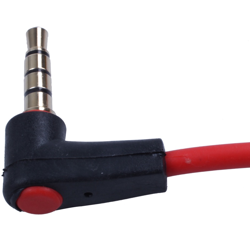 Dây Cáp Âm Thanh Nối Đầu Cắm 3.5Mm 1/8 inch Male Sang Male 4 Cực AUX Cho Tai Nghe Xe Hơi