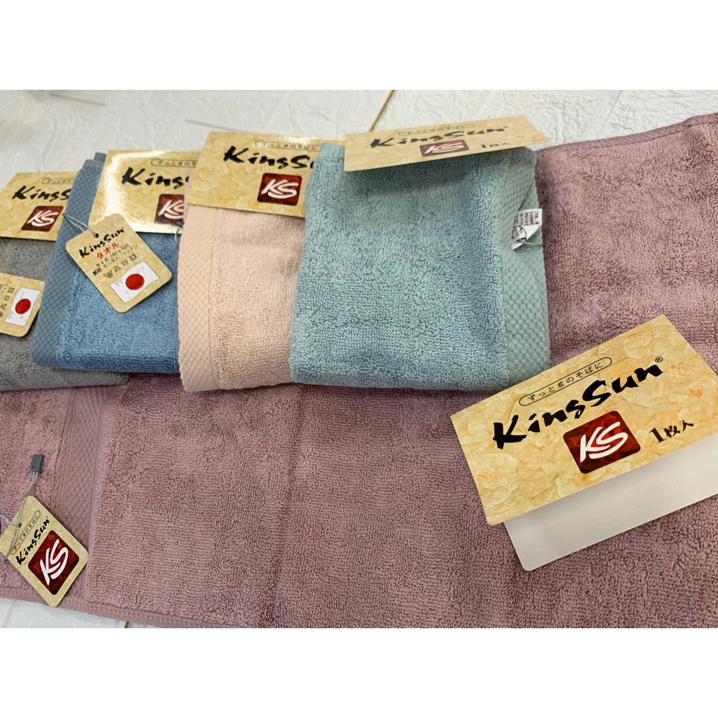 Khăn mặt xuất Nhật KINGSUN Chất Liệu Loại 1